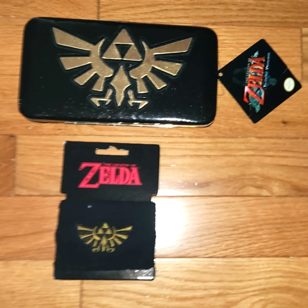 NEW NWTS ZELDA WALLET & SWEAT ARM BAND BOTH NEW NO SEPARATING